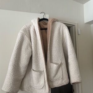 Cozy Cream Sherpa Jacket